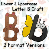 Letter B Craft: Uppercase and Lowercase