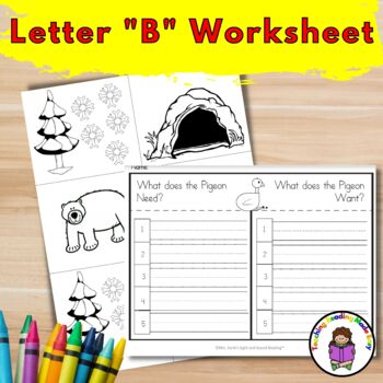 Letter B Worksheets-15 Beginning Sound Letter of the Week B Alphabet