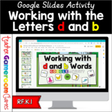 Letter B and D Google Activity