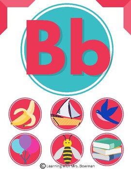 Letter Bb Resources by Amber Bowman | TPT