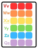 Letter/Beginning Sound Match (v,w,x,y,z,q)