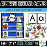 Letter & Beginning Sound Picture Cards | Back to School Po