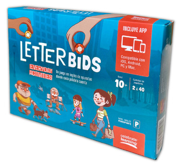 Preview of Letter Bids Everyday Activities - An Educational Board Game with A Digital App.