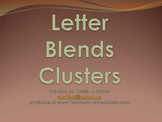 Letter Blends and Clusters Flash PowerPoint Slideshow SMARTBoard