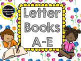 Alphabet Letter Books A-E
