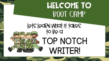 Preview of Letter Boot Camp!