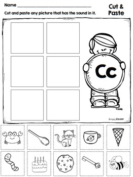 Letter C | Alphabet Printables and Centers by Simply Kinder | TpT