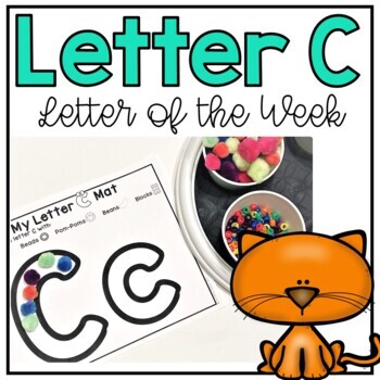 Letter C- Letter of the Week by The White Rabbit | TPT