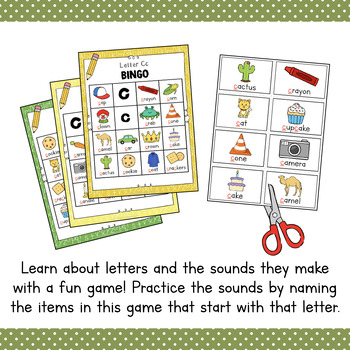 Letter C: Learning Letter Sounds, Online Games, Language Studies (Native), Free Games, Activities, Puzzles, Online for kids, Preschool, Kindergarten, by English with Gabi