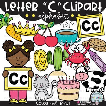 Letter C Clipart {alphabet clipart} by Rainbow Sprinkle Studio - Sasha ...