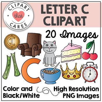 Letter C Alphabet Clipart By Clipart That Cares By Clipart That Cares