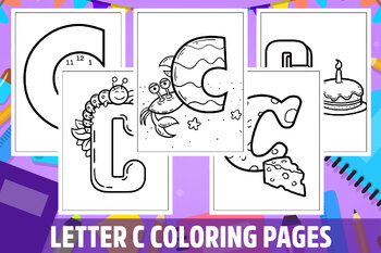 letter c coloring pages