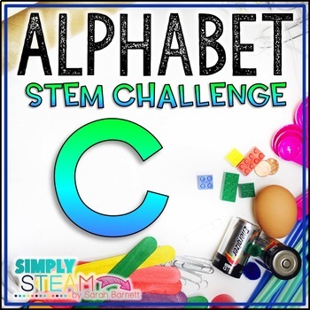 Preview of Letter C STEM Challenge | Letter C Activities