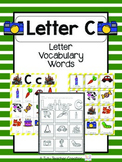 Letter C Vocabulary Cards