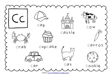 letter c activities and worksheets by little dots tpt