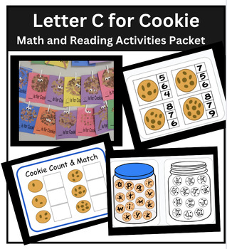 Preview of Letter C for Cookie Bundle