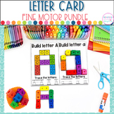 Alphabet Cards Bundle - Letter Tracing, Building, and Hand