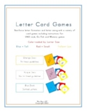 Letter Card Games