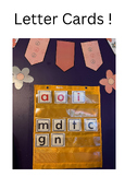 Letter Cards (lower case)- Great for display & Word building!