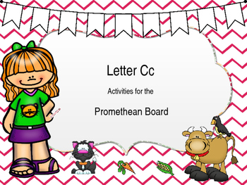 Preview of Letter Cc Activities for the Promethean Board