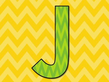 Download Letter Clip Art ~ Free ~ Green Chevron Letters ~ Alphabet ...