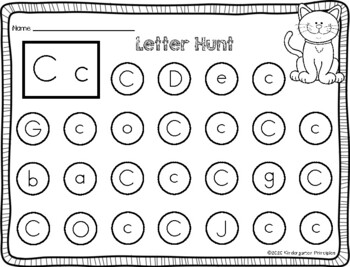 Letter Coloring Worksheets FREE by Kindergarten Principles | TpT