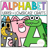 Letter Crafts Lowercase & Uppercase - Alphabet Crafts Lett
