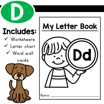 Letter D - Activities by The Prodigy Box | TPT