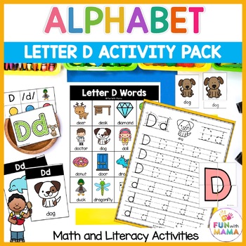 Letter D Activities by Fun With Mama | TPT