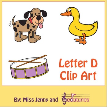 Preview of Letter D Clip Art