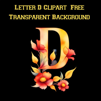 Preview of Letter D Clipart Image Free