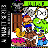 Letter D {Creative Clips Digital Clipart}