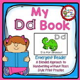 Letter Recognition - Dd Book with Handwriting without Tear