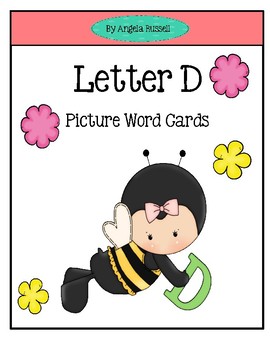 Preview of Letter D - Picture Word Cards