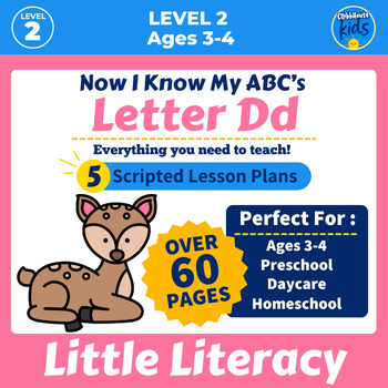 Letter D Worksheets by ClubbhouseKids | TPT