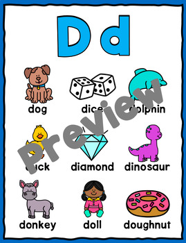Letter D Worksheets! by Kindergarten Swag | TPT