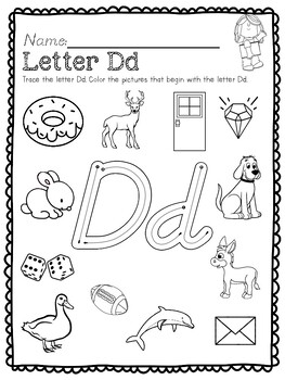 Letter Dd by Mrs Melina Gianacópulos | TPT
