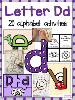 Letter Dd Activities (Games, Printables, and Craftivities) | TpT