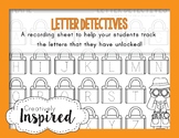 Letter Detectives  - Lakeshore Alphabet Learning Locks Rec