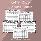 Letter Dice Game Bundle