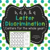 Letter Discrimination Centers for the whole year! Great fo