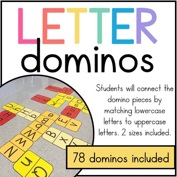 Preview of Letter Dominos Alphabet Game