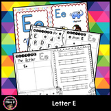 Alphabet Letter E