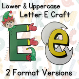 Letter E Craft: Uppercase and Lowercase