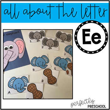 Letter E Craft, Ee is for Elephant, Elephant Craft