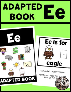 My Letter E Flip Book (Flipbook) - Alphabet Activities