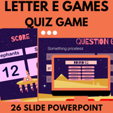 Letter E Phonics | ELA Review Games | Kindergarten and 1st Grade