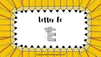 Preview of Letter Ee PowerPoint Show