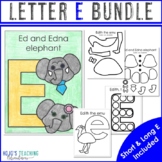 Letter E Worksheets | Use in PreK, Kinder, 1st Grade, or e