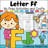 Letter F Alphabet No Prep Activities and Crafts